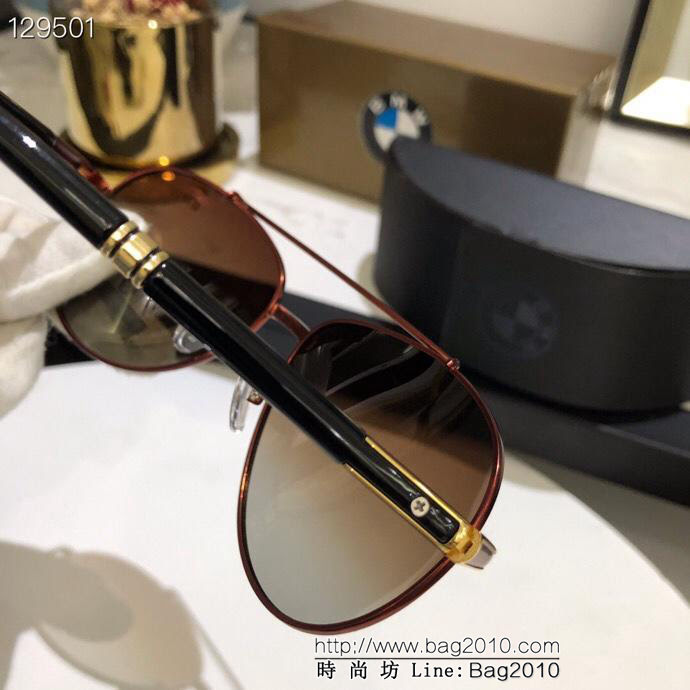 BMW寶馬 2019新品 偏光金屬男款太陽鏡 寶麗來高清偏光鏡片 夏日出行必備款 706  lly1469